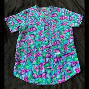 Cherokee Wrinkle Resistant Scrub top